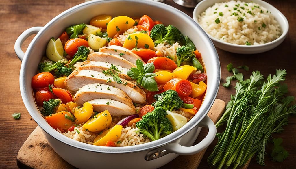 One-Pot Chicken and Rice One-Pot Chicken and Rice